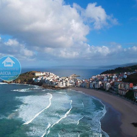 Ag Apartamento Nordes Malpica Primera Linea Playa Dış mekan fotoğraf